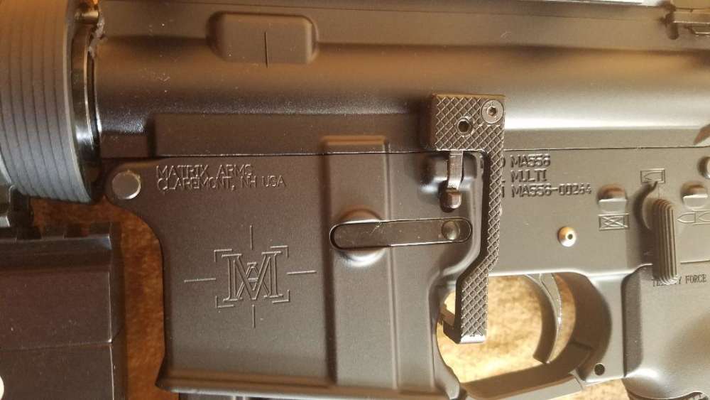 NEW MATRIX ARMS 5.56 / 223 SBR COMMANDO WITH A 37MM LAUNCHER FREE SHIPPING -img-2