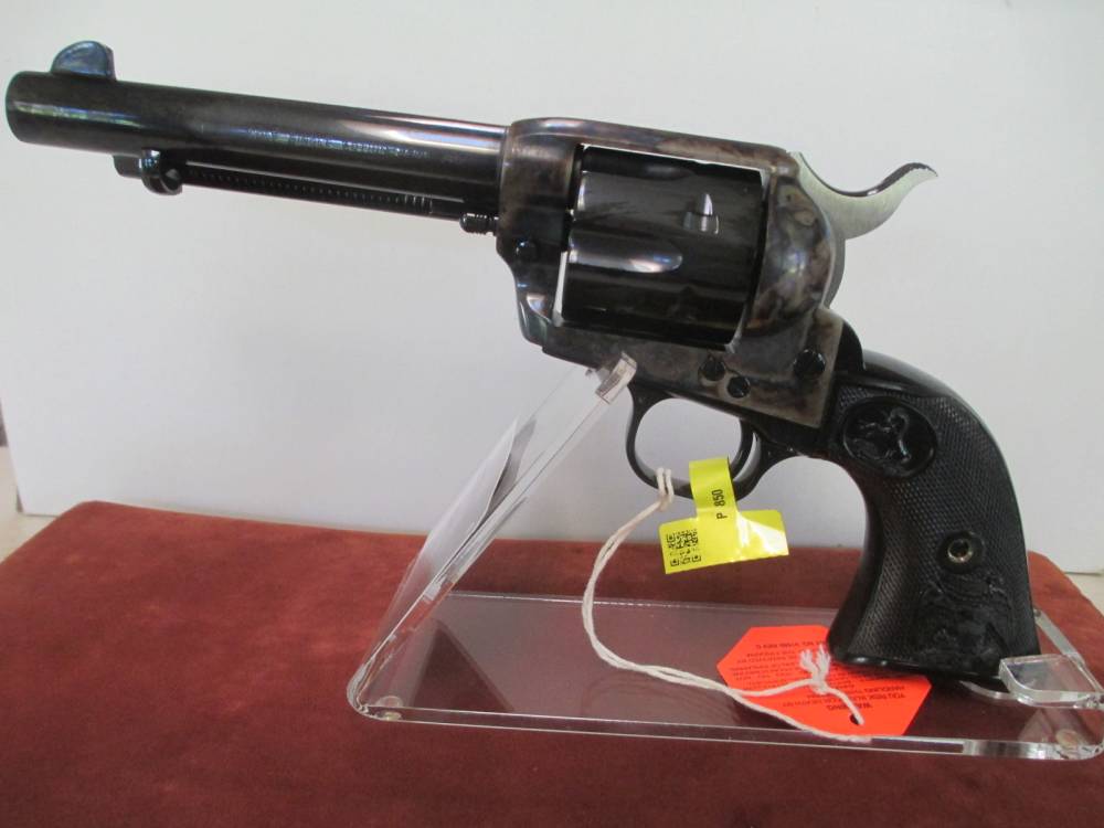 Colt P1850 SAA 5.5 inches blue and case colored 45 NIB-img-0