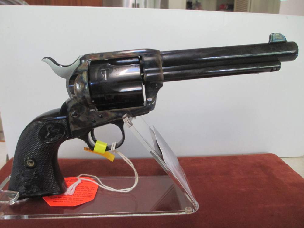 Colt P1850 SAA 5.5 inches blue and case colored 45 NIB-img-2