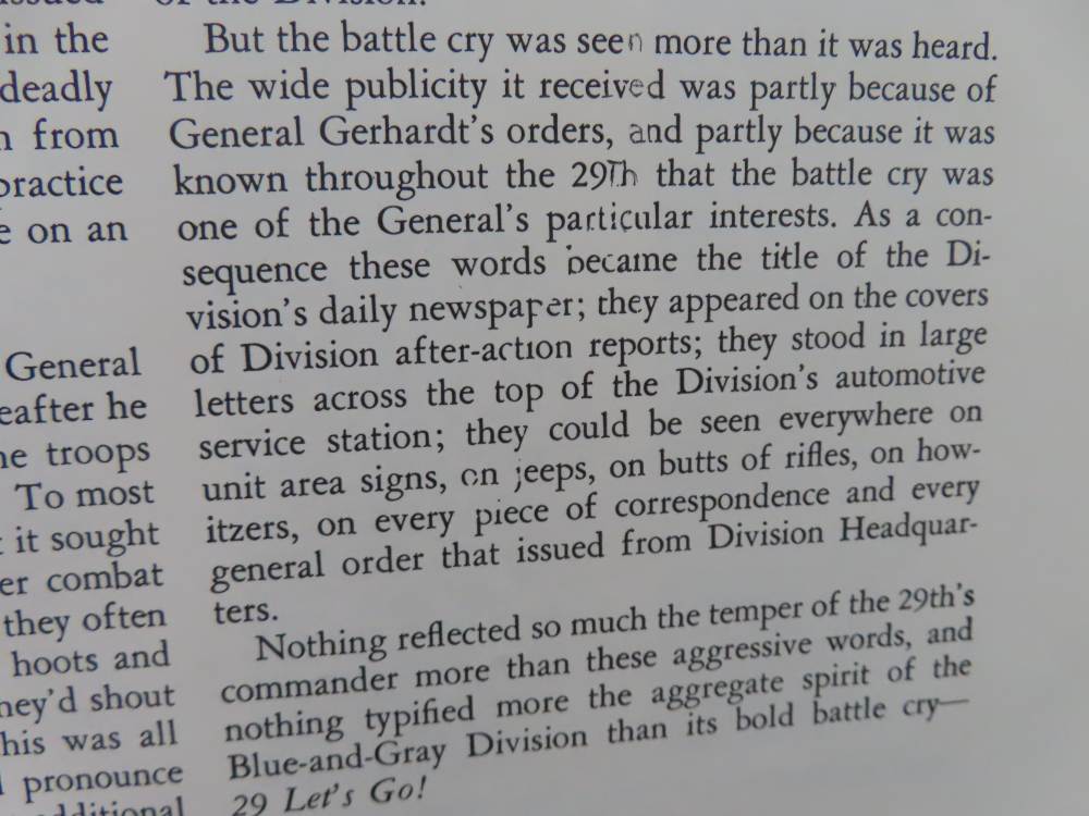 WWII ERA 29 LET'S GO! A HISTORY OF THE 29th INFANTRY DIVISION IN WWII-img-14