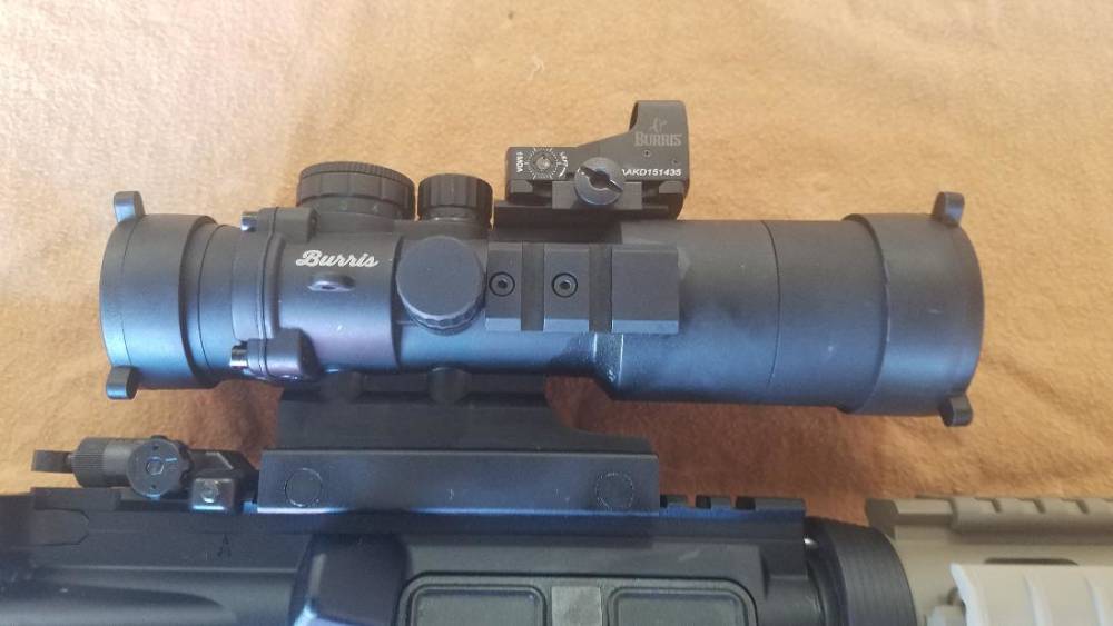 COLT SBR LE MARKED M4LE 556 WITH 10.5" UPPER AND BURRIS AR-556 SCOPE-img-9