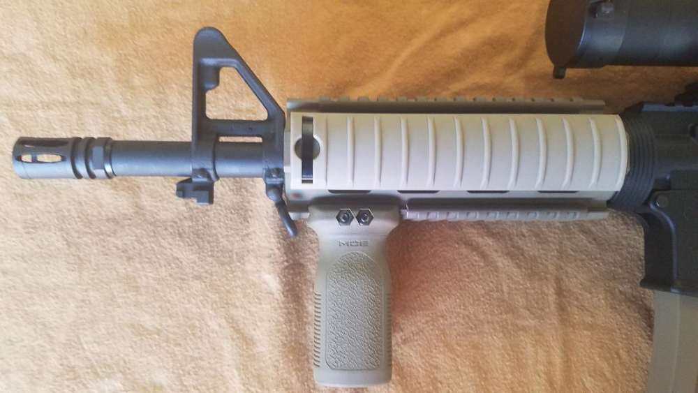 COLT SBR LE MARKED M4LE 556 WITH 10.5" UPPER AND BURRIS AR-556 SCOPE-img-4
