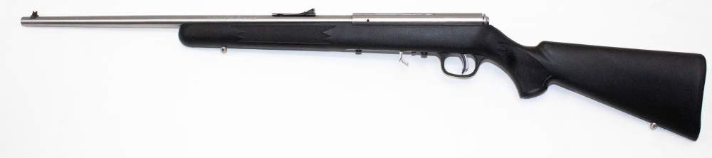 Savage Arms 93 FSS 22 WMR Mag 21" 91700 Stainless Steel/ Synthetic-img-1