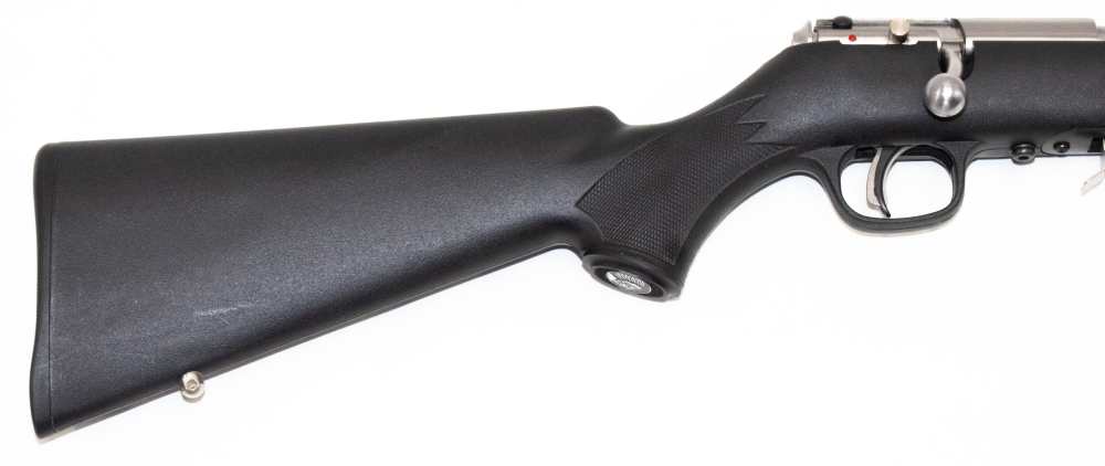 Savage Arms 93 FSS 22 WMR Mag 21" 91700 Stainless Steel/ Synthetic-img-7