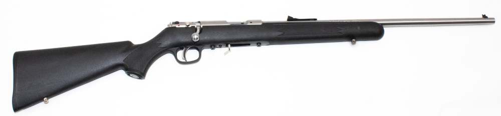 Savage Arms 93 FSS 22 WMR Mag 21" 91700 Stainless Steel/ Synthetic-img-0