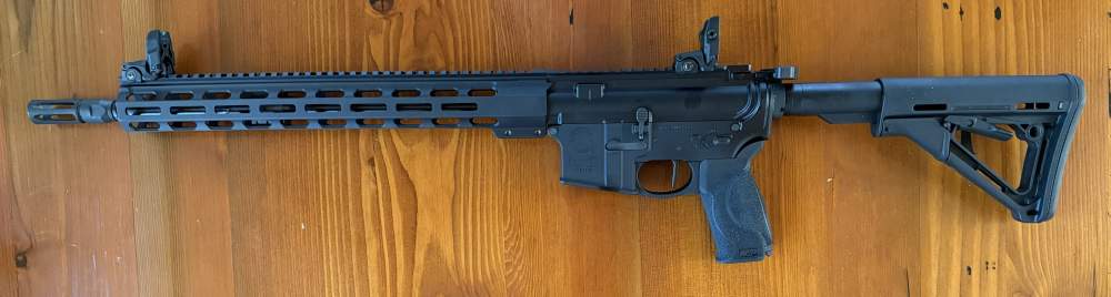 S&W M&P15 TACTICAL II 5.56 NATO 16" M-LOK FLAT TRIGGER 30RD NEW-img-18