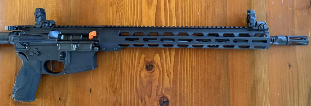 S&W M&P15 TACTICAL II 5.56 NATO 16" M-LOK FLAT TRIGGER 30RD NEW-img-22