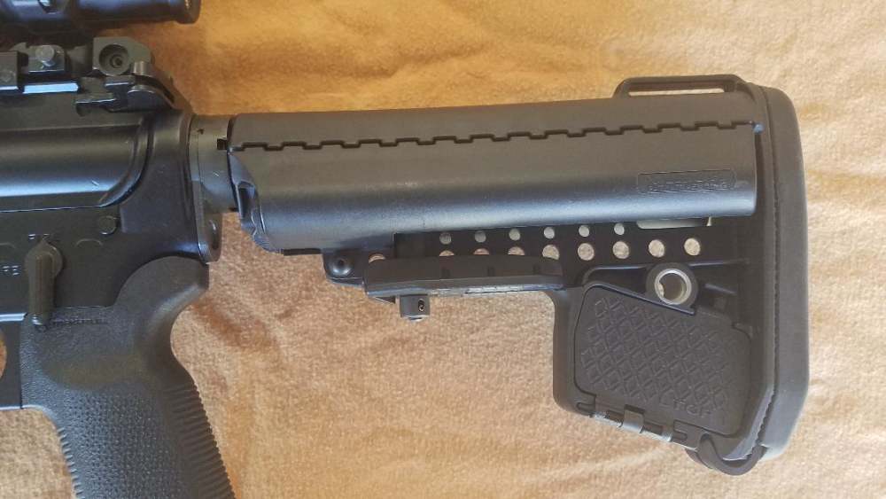 COLT SBR LE MARKED M4LE 556 WITH 10.5" PISTON UPPER & TRIJICON ACOG SCOPE-img-5