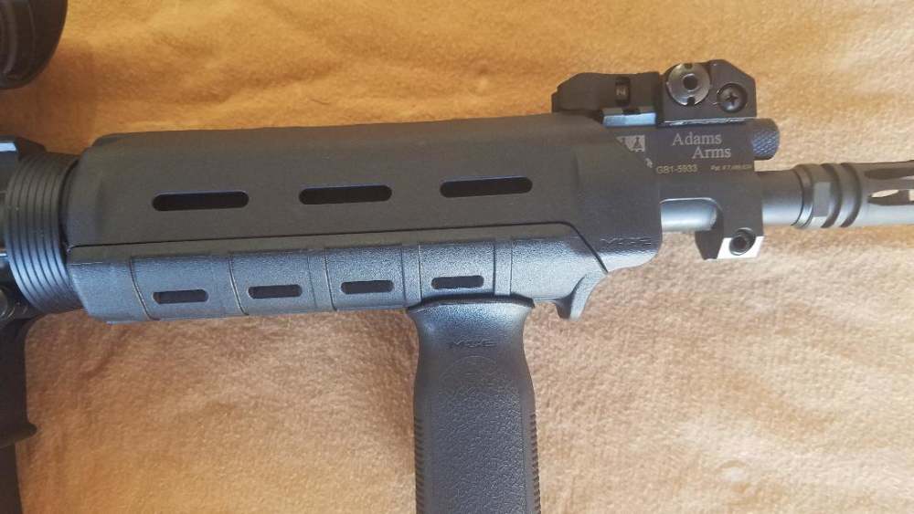 COLT SBR LE MARKED M4LE 556 WITH 10.5" PISTON UPPER & TRIJICON ACOG SCOPE-img-6