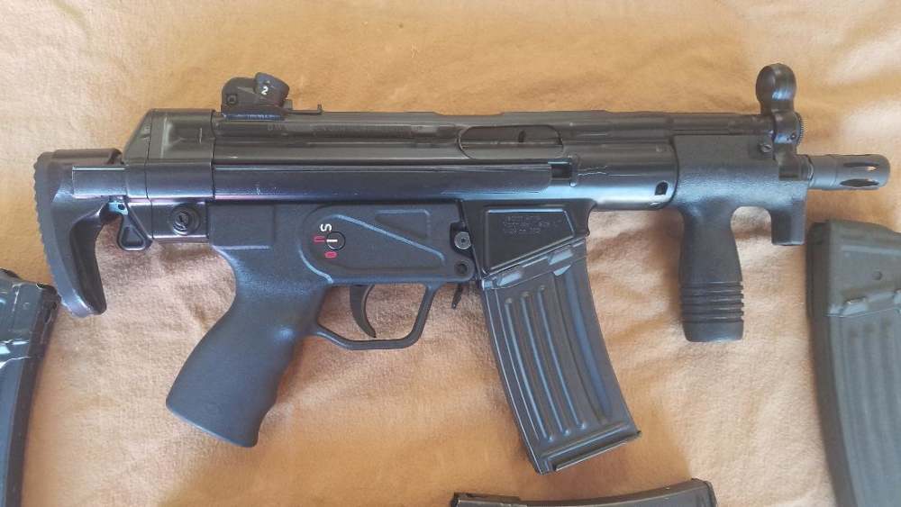 HK / VECTOR ARMS V-53K 223 WITH 4" BARREL AND WITH HK COLLAPSILBE STOCK-img-2