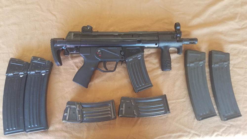 HK / VECTOR ARMS V-53K 223 WITH 4" BARREL AND WITH HK COLLAPSILBE STOCK-img-0