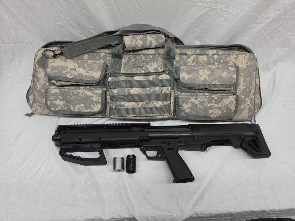 KELTEC KSG PUMP ACTION 12GA SHOTGUN w/BAG+MUZZLE BRAKE-img-14