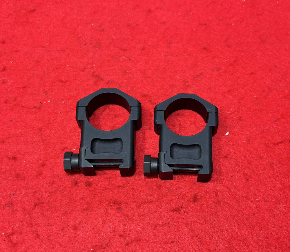 Badger Ordnance 30mm 1.4" Ultra High Metal Scope Rings Used Cloner GWOT-img-1