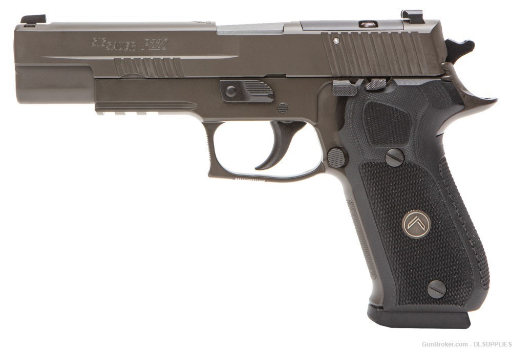 SIG SAUER P220 LEGION OPTICS READY GREY FINISH RAIL N.S. 5" BBL 10MM-img-0