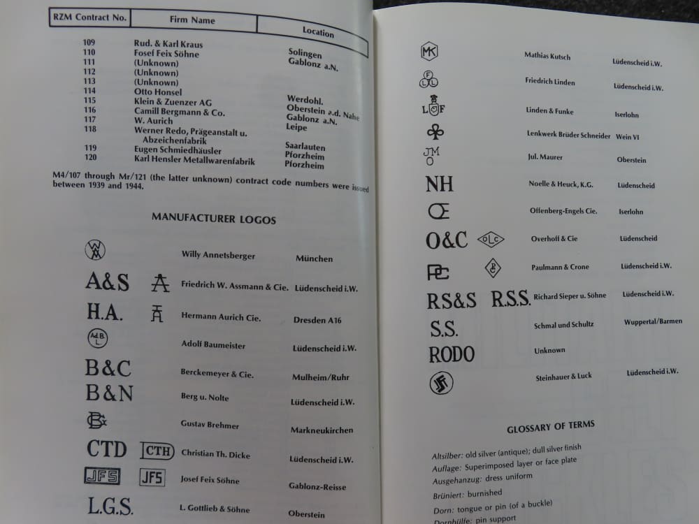BELT BUCKLES & BROCADES OF THE THIRD REICH HARDCOVER BOOK-img-8