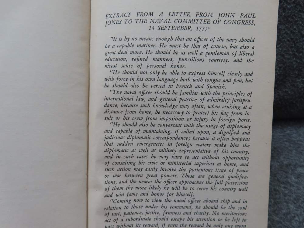 1939 DATED NAVAL LEADERSHIP WITH SOME HINTS TO JUNIOR OFFICERS & OTHERS-img-7