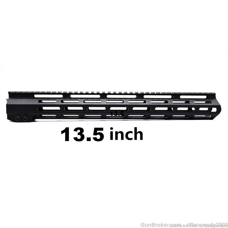 NEW 13.5" AR-15 MLOK Picatinny Freefloat Handguard Picatinny AR15 Handguard-img-2