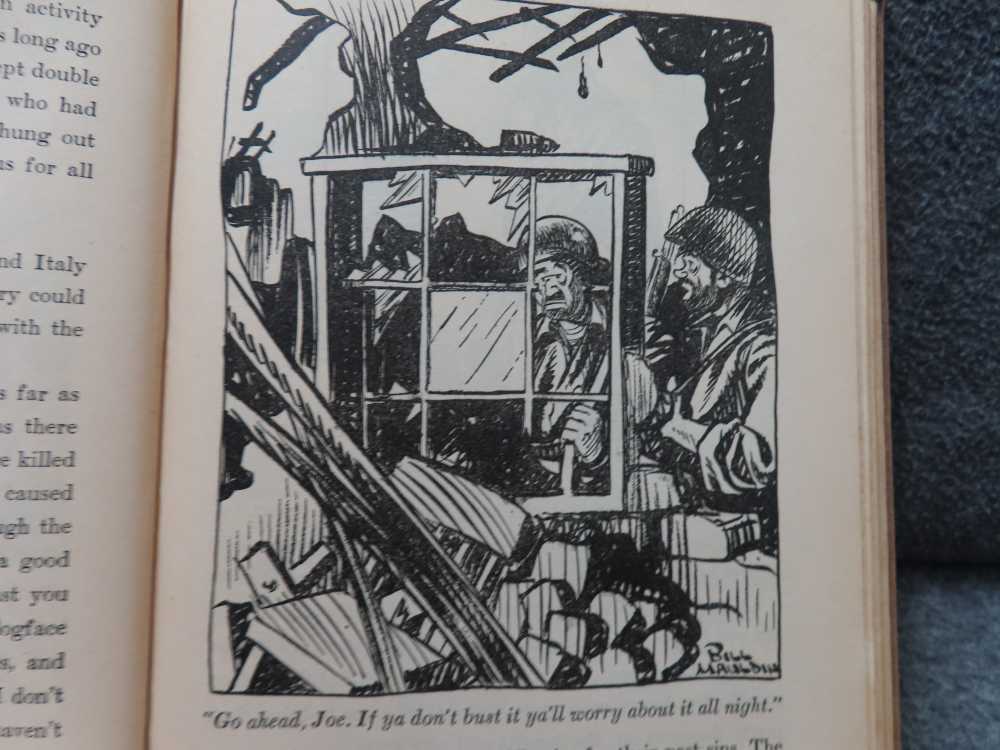 ORIGINAL WWII 1945 DATED COPY OF "UP FRONT" BOOK WRITTEN BY BILL MAULDIN-img-10