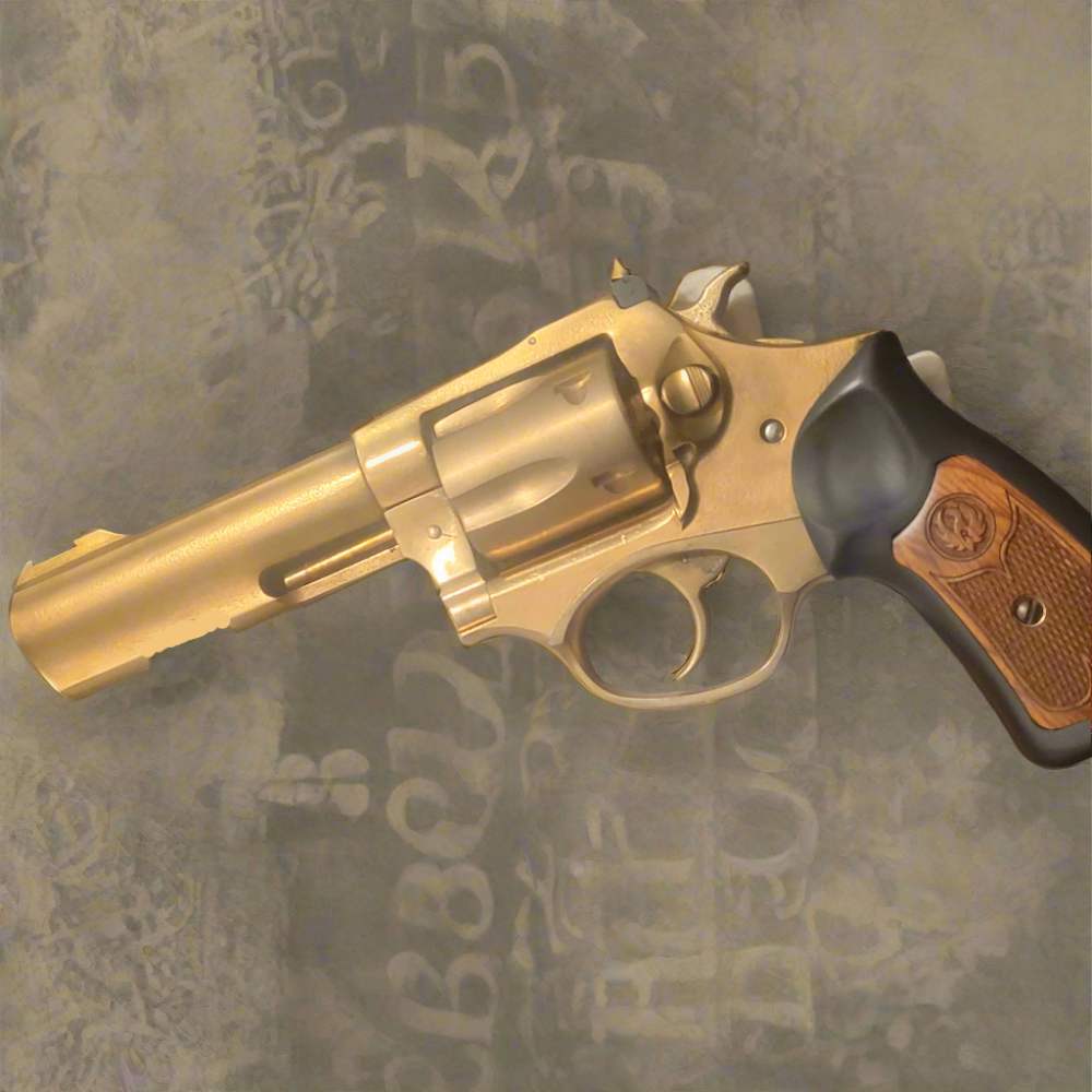 Rare! 24K Gold Plated Ruger SP101 .357 Revolver - One Of A Kind!-img-0