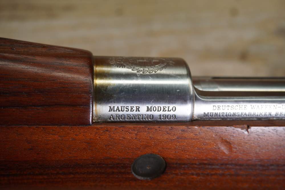 DWM Argentina contract Mauser 1909 UNISSUED matching German GEW 98 7.65x53 -img-59