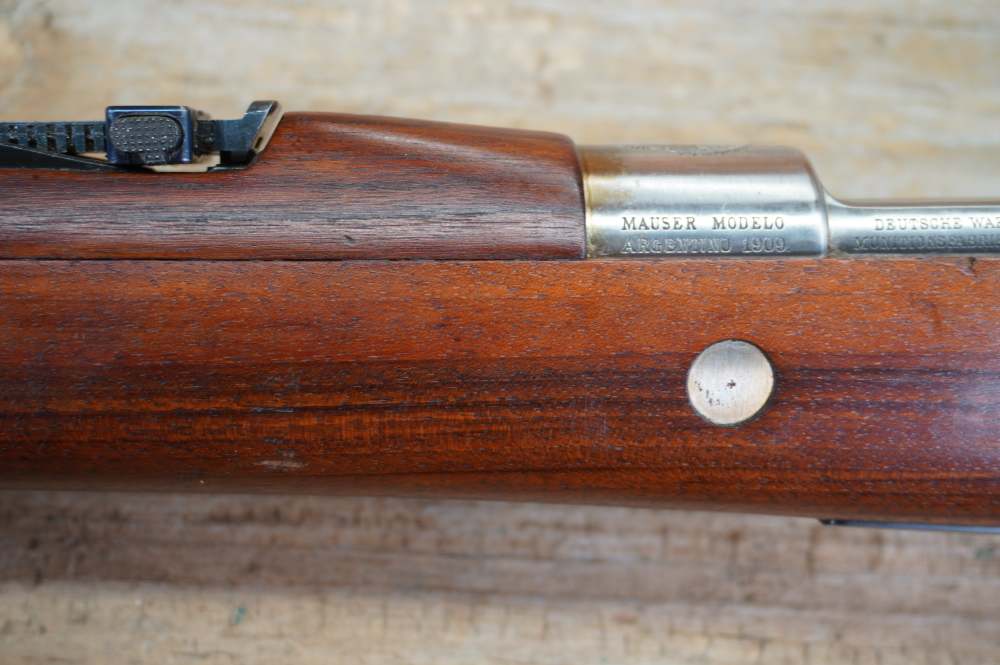 DWM Argentina contract Mauser 1909 UNISSUED matching German GEW 98 7.65x53 -img-37