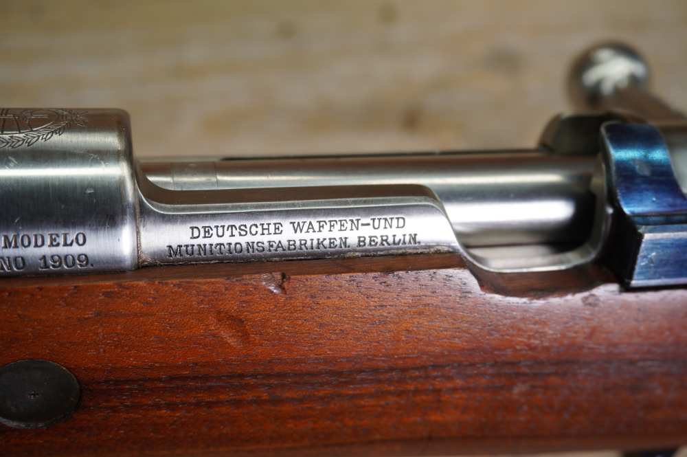 DWM Argentina contract Mauser 1909 UNISSUED matching German GEW 98 7.65x53 -img-57
