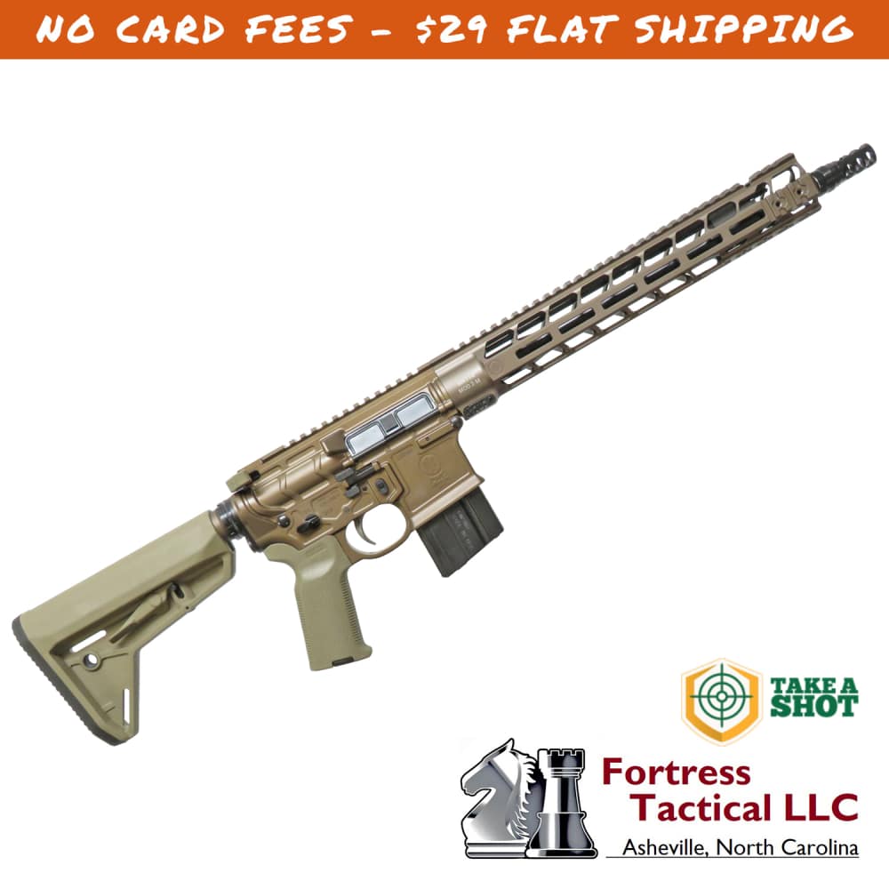 14.5" PWS MK114 MOD2 Rifle 6mm ARC - Primary Weapons Kodiak Brown-img-0