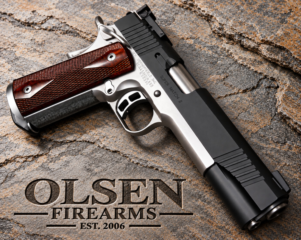 Kimber 1911 Super Match II 5" 45ACP Custom Shop .45 Stainless Steel-img-0