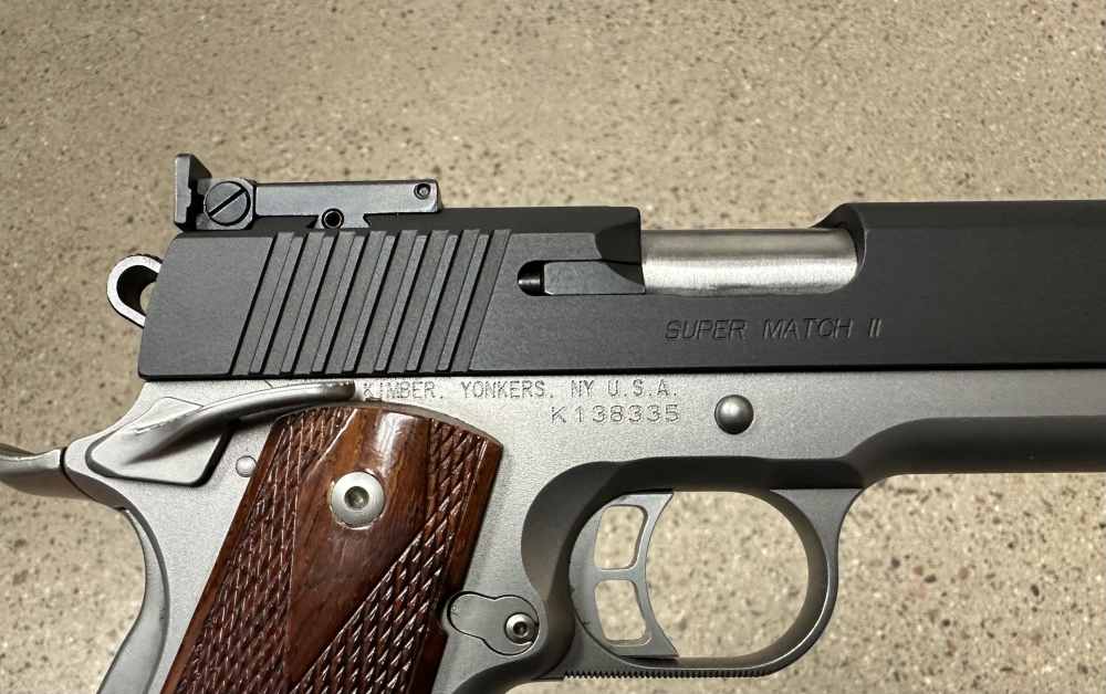 Kimber 1911 Super Match II 5" 45ACP Custom Shop .45 Stainless Steel-img-26