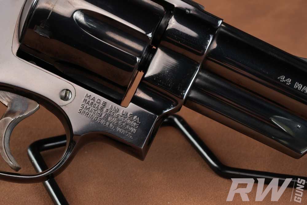 1973 Smith & Wesson Model 29-2 .44 Magnum 4" P&R Factory Blue w/ Case-img-17