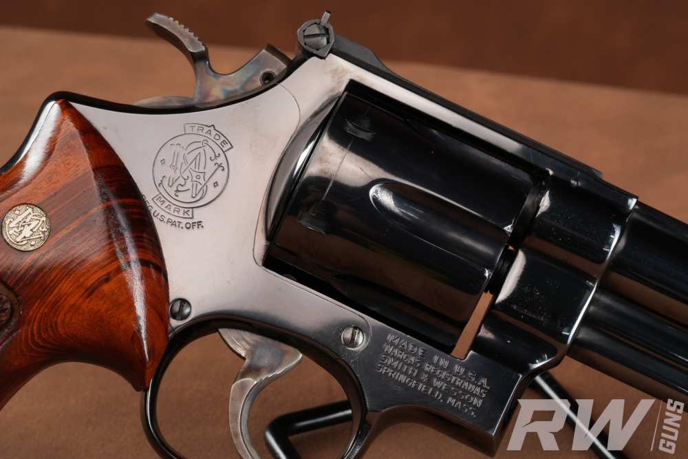 1973 Smith & Wesson Model 29-2 .44 Magnum 4" P&R Factory Blue w/ Case-img-16