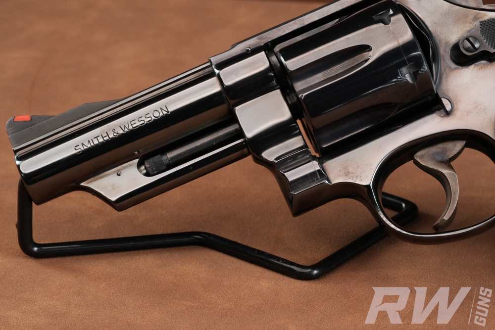 1973 Smith & Wesson Model 29-2 .44 Magnum 4" P&R Factory Blue w/ Case-img-12