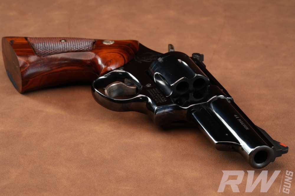1973 Smith & Wesson Model 29-2 .44 Magnum 4" P&R Factory Blue w/ Case-img-7