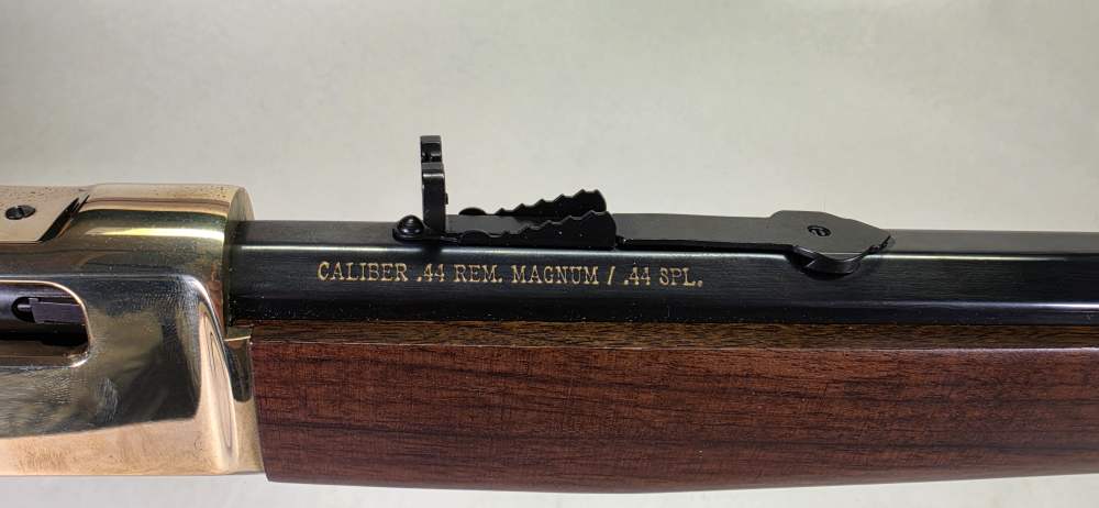 Henry Big Boy Brass 44 Mag Lever Action Rifle Octagon Barrel -img-4