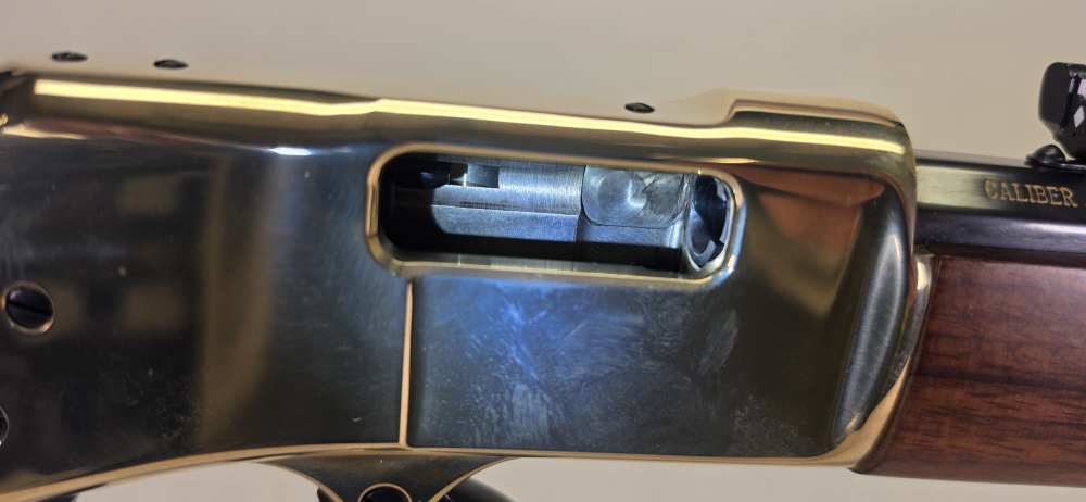 Henry Big Boy Brass 44 Mag Lever Action Rifle Octagon Barrel -img-7