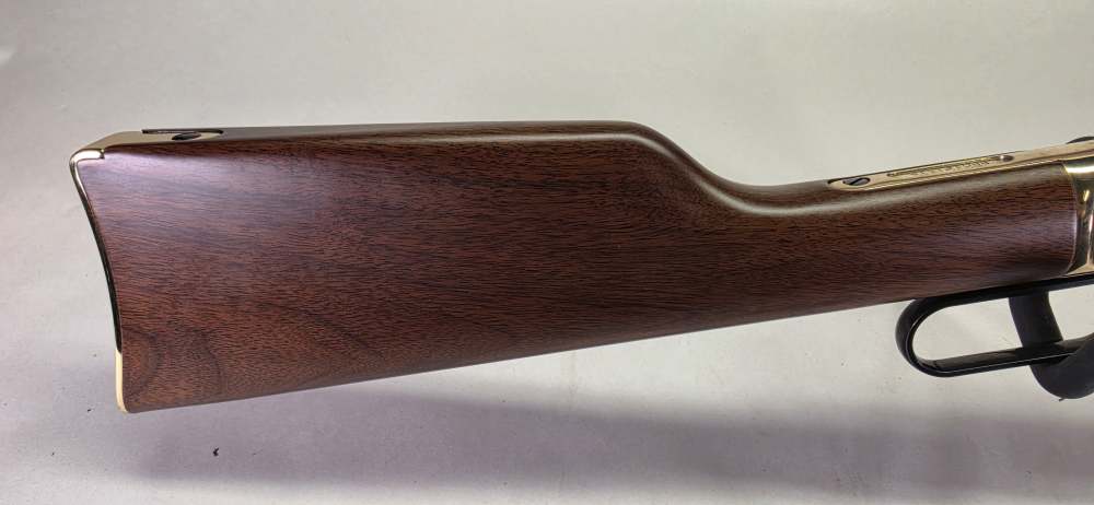 Henry Big Boy Brass 44 Mag Lever Action Rifle Octagon Barrel -img-8