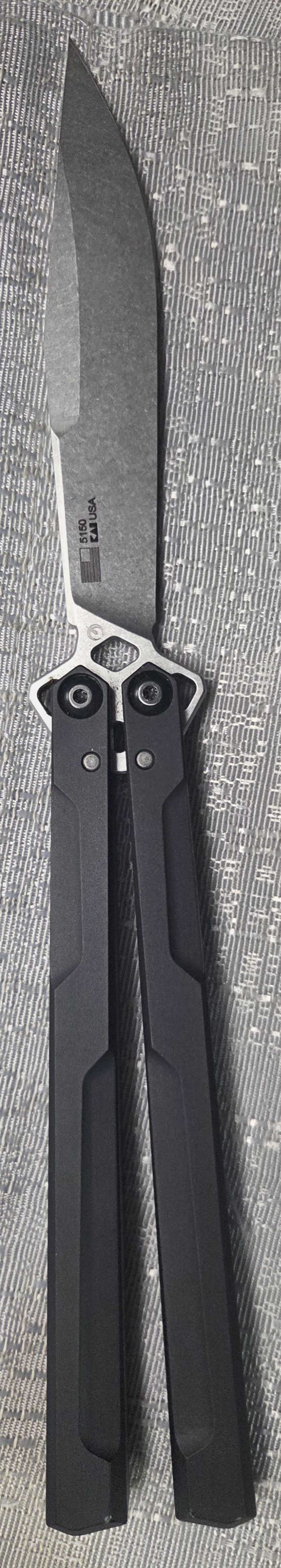 Kershaw LUCHA With Custom Flytanium Handle knife-img-0