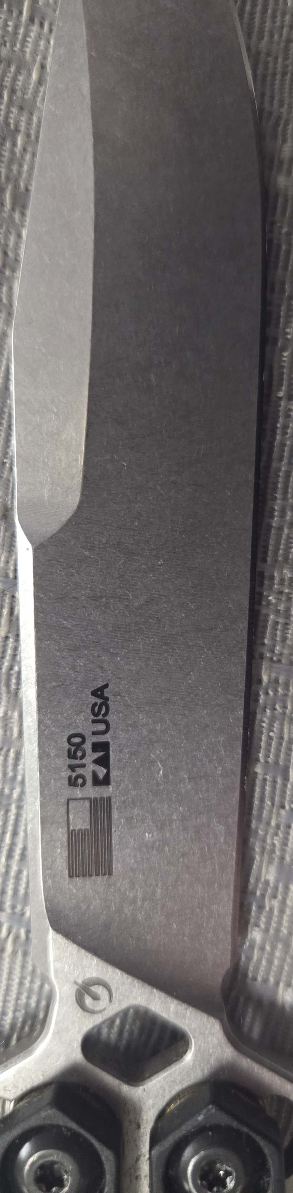 Kershaw LUCHA With Custom Flytanium Handle knife-img-1