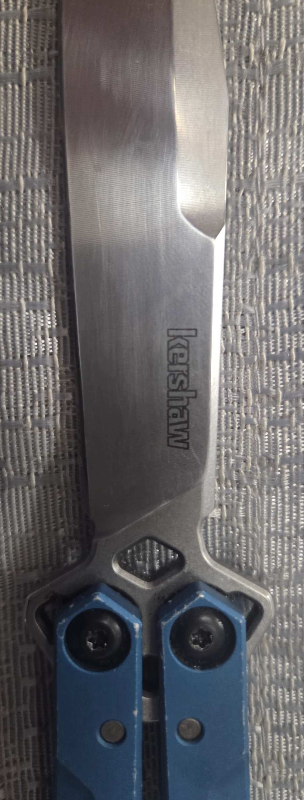 Kershaw LUCHA With Custom Flytanium Handle knife-img-3