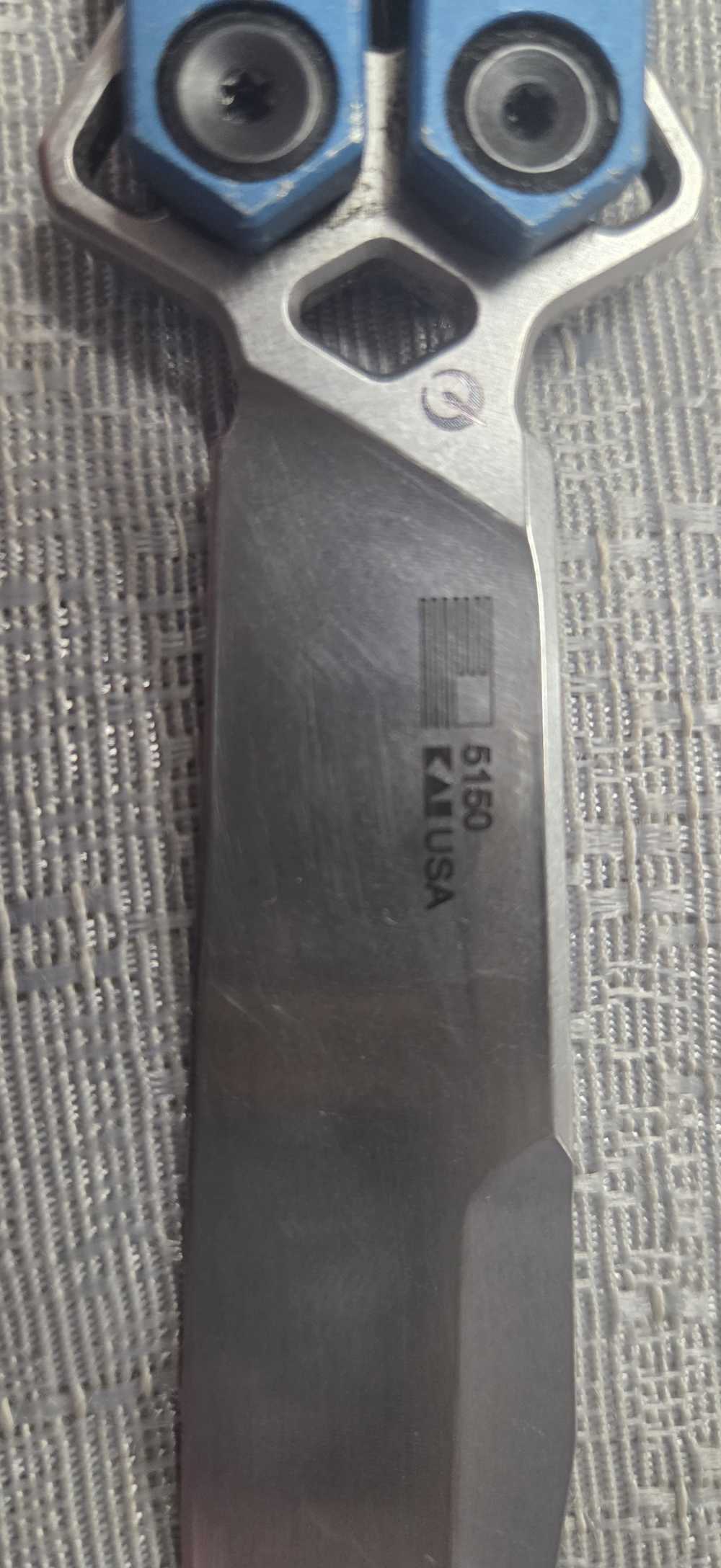 Kershaw LUCHA With Custom Flytanium Handle knife-img-1