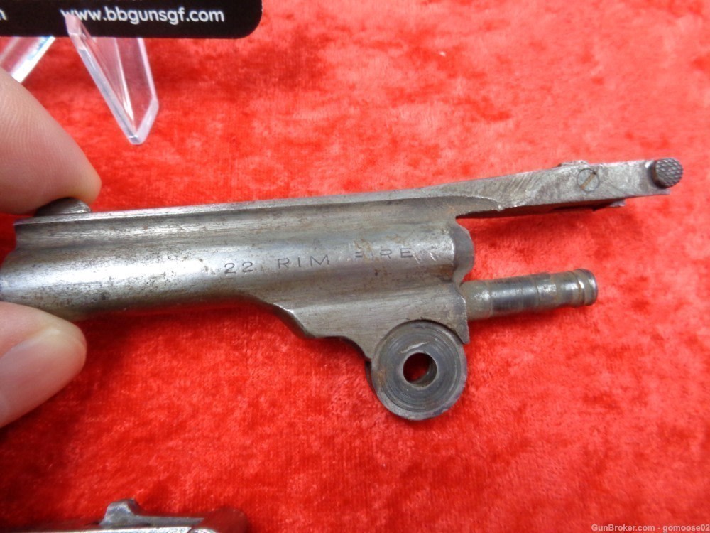 3 Revolver Barrel RARE JM Marlin XXX Standard 1872 & Howard Arms Top Break -img-7
