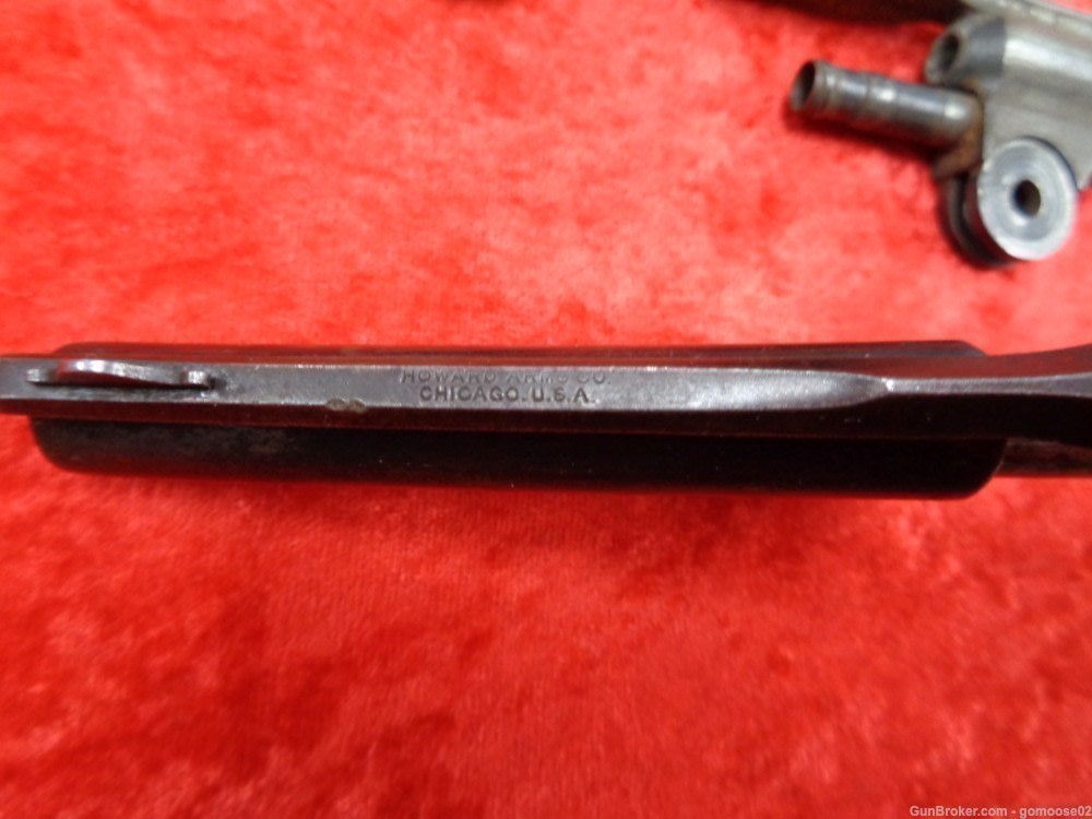 3 Revolver Barrel RARE JM Marlin XXX Standard 1872 & Howard Arms Top Break -img-11