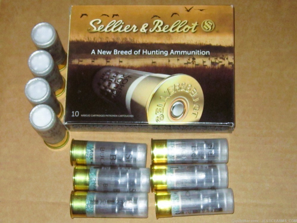 12 Gauge 00 Buck Shot Ammo 12GA Buckshot 10 Shotgun Shells-img-0
