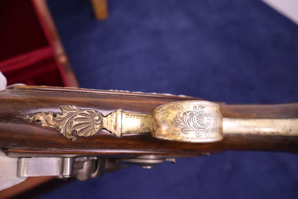 US HISTORICAL SOCIETY GEORGE WASHINGTON WEST POINT FLINTLOCK PISTOLS 1976 -img-21