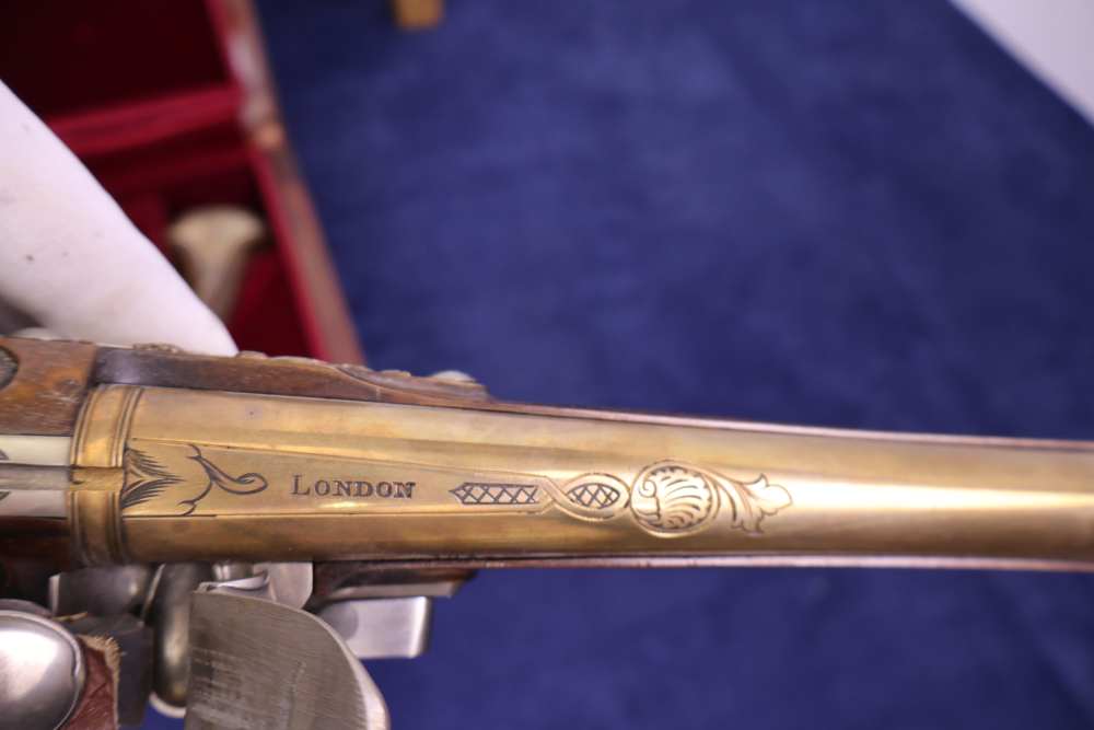 US HISTORICAL SOCIETY GEORGE WASHINGTON WEST POINT FLINTLOCK PISTOLS 1976 -img-8