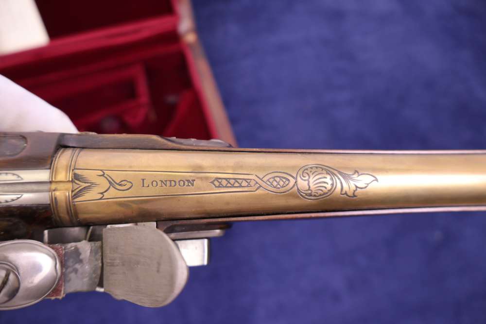 US HISTORICAL SOCIETY GEORGE WASHINGTON WEST POINT FLINTLOCK PISTOLS 1976 -img-26