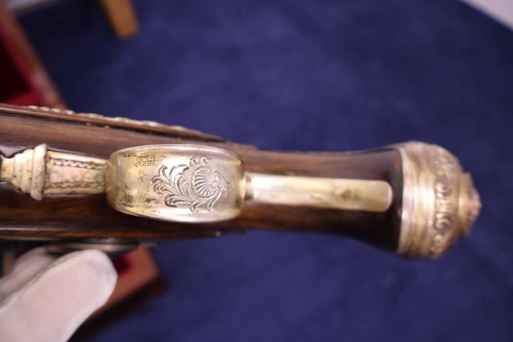US HISTORICAL SOCIETY GEORGE WASHINGTON WEST POINT FLINTLOCK PISTOLS 1976 -img-14