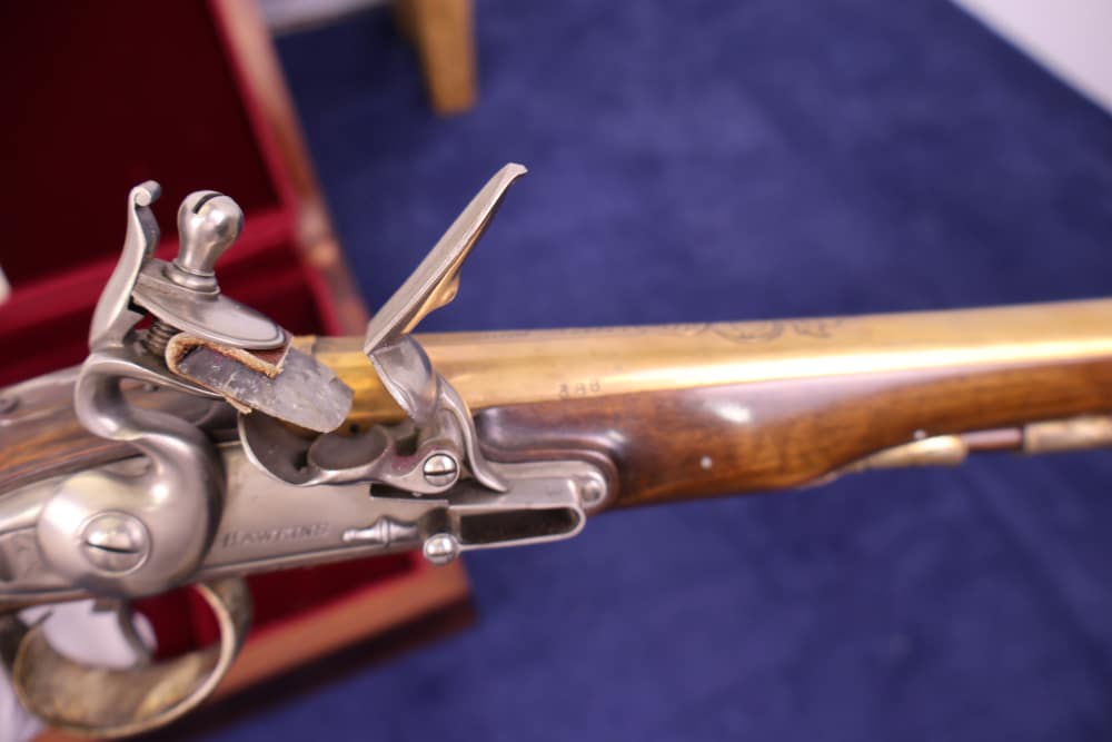 US HISTORICAL SOCIETY GEORGE WASHINGTON WEST POINT FLINTLOCK PISTOLS 1976 -img-17