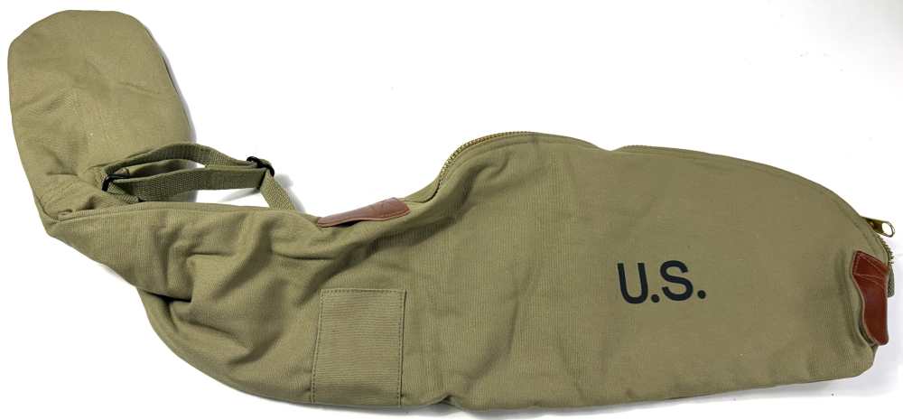 WWII US ARMY M1 CARBINE RIFLE PADDED SCABBARD CARRY CASE-OD#3-img-2