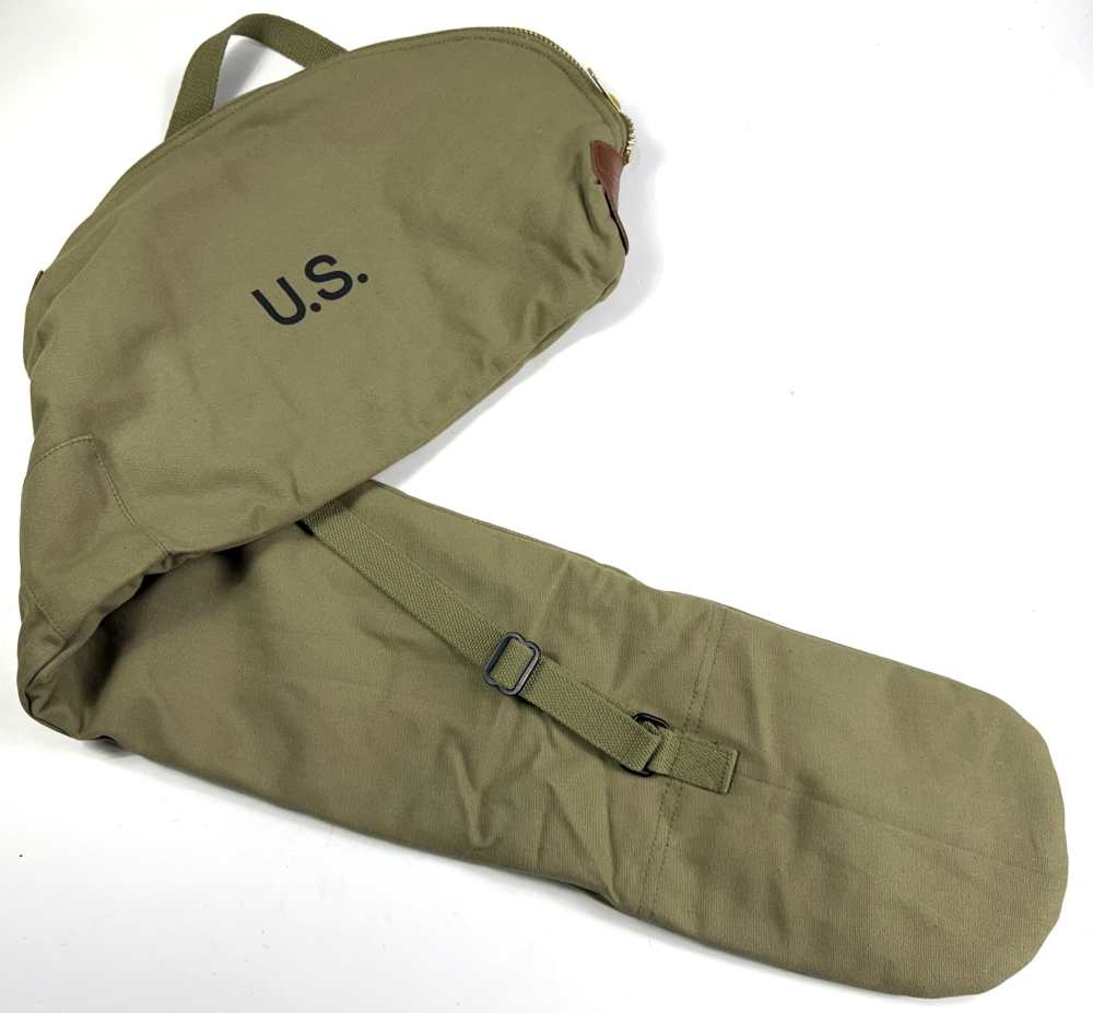 WWII US ARMY M1 GARAND RIFLE PADDED SCABBARD CARRY CASE-OD#3-img-0